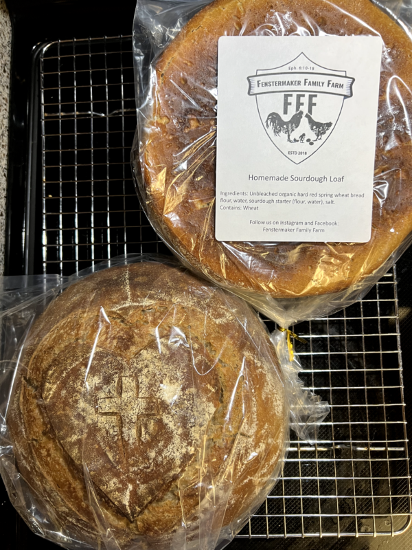 Homemade Sourdough Loaf